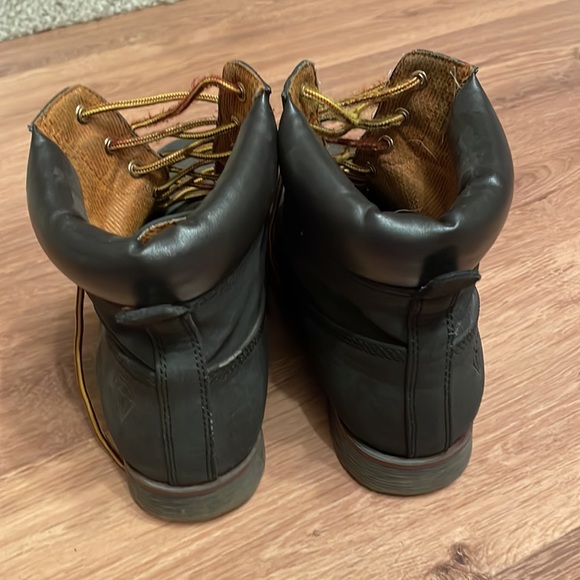 Gray lace up ankle boots - Picture 2 of 2